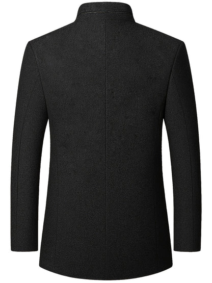 Lowell | Tailored Stand Collar Winter Coat