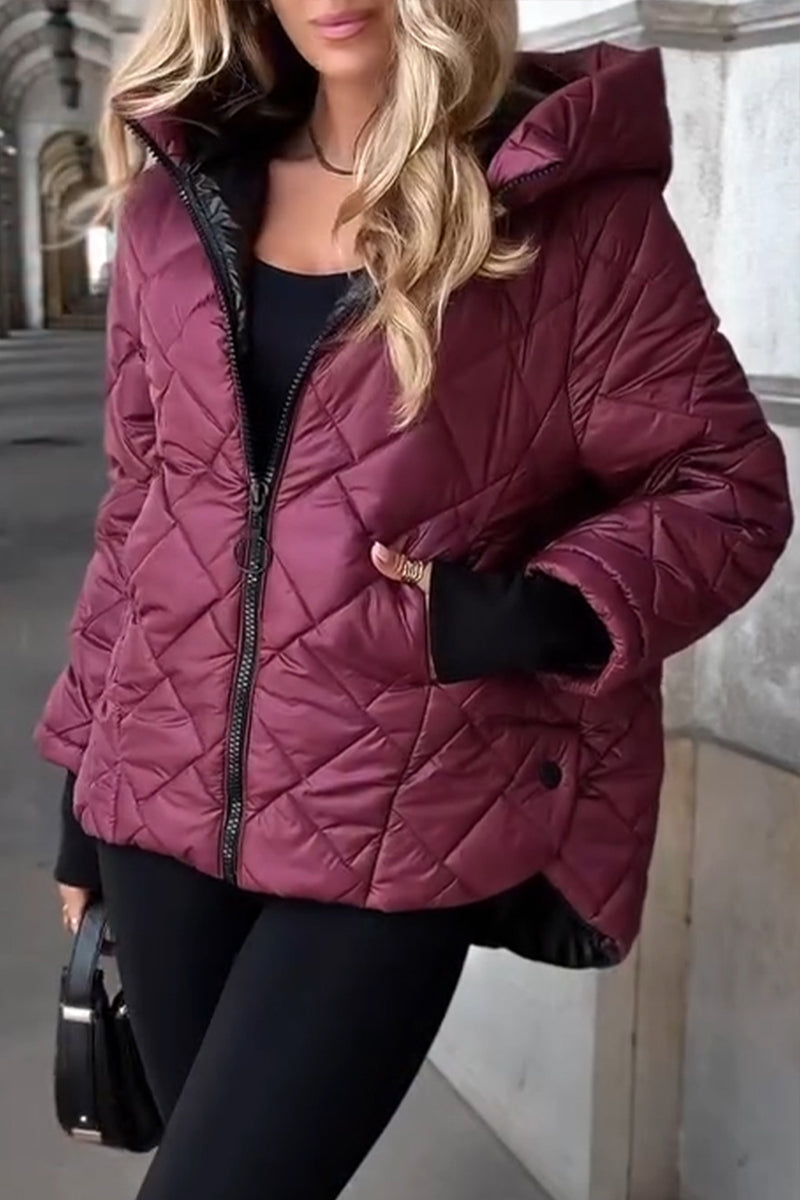 Zarelia | Lightweight Diamond Quilt Jacket