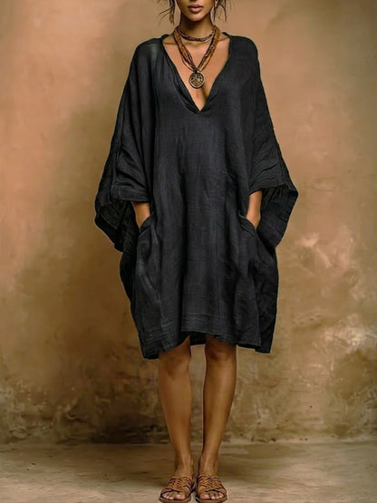 Nirelle | Loose Fit Pocket Mini Dress