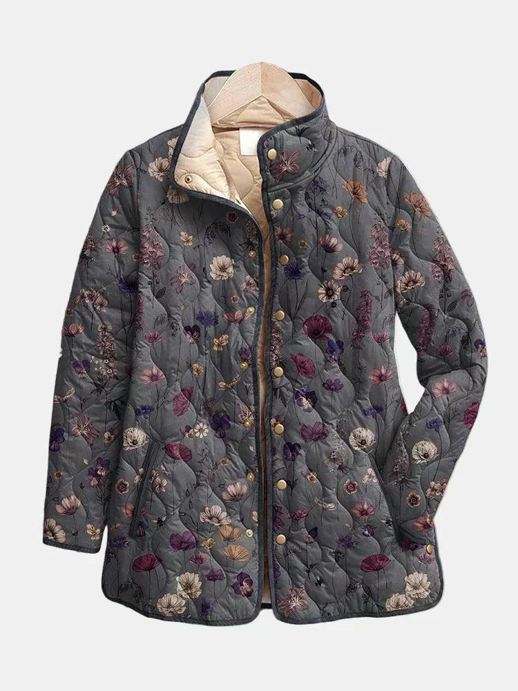 Petalina | Quilted Longline Jacket