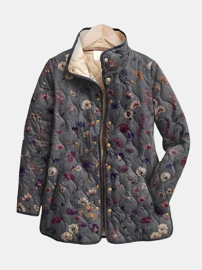 Petalina | Quilted Longline Jacket
