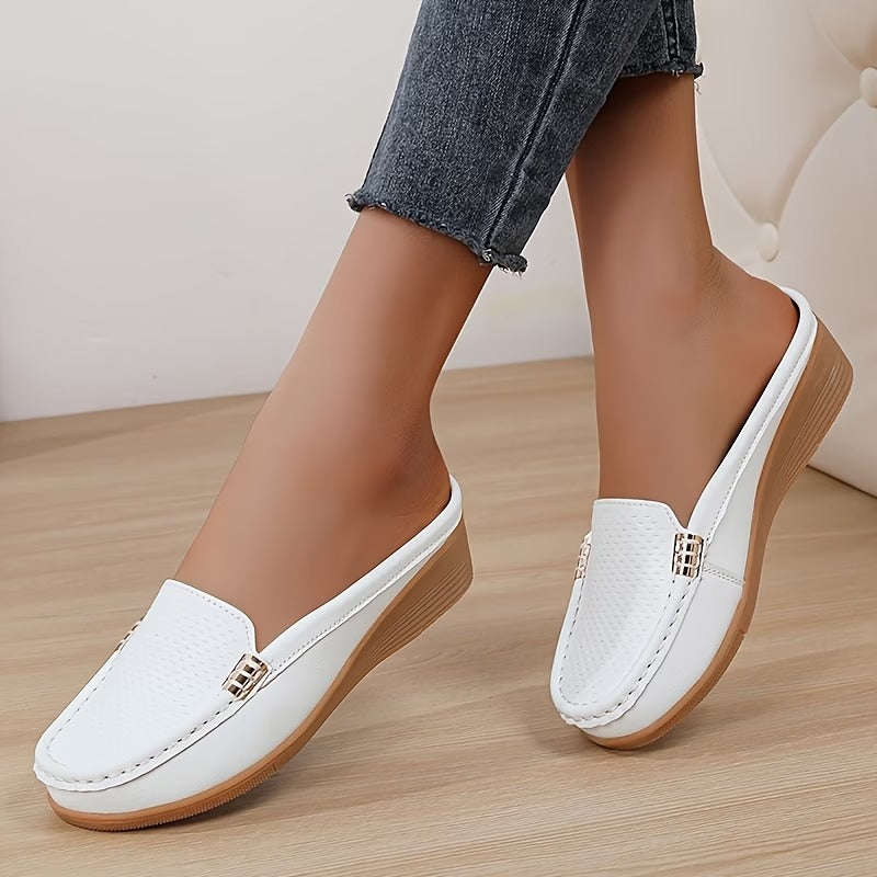 Thessira | Casual Wedge Loafers