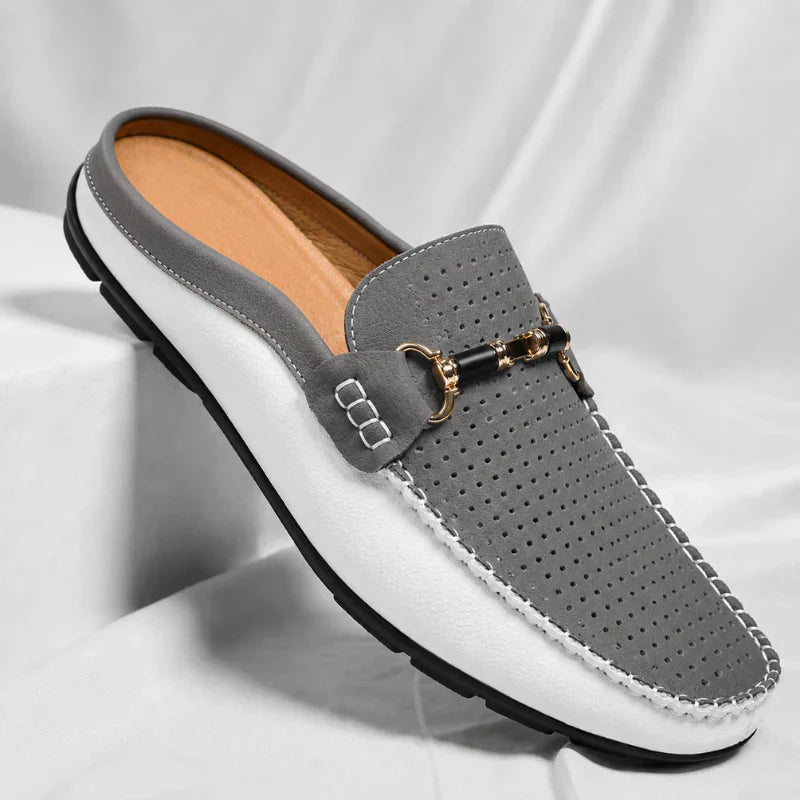 Merrion | Perforated Bit Detail Loafers