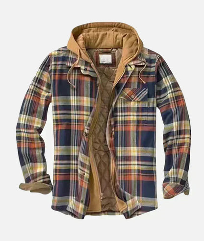 Perrin | Vintage Plaid Quilted Jacket
