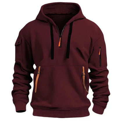Vaughan | Casual Utility Pullover Hoodie