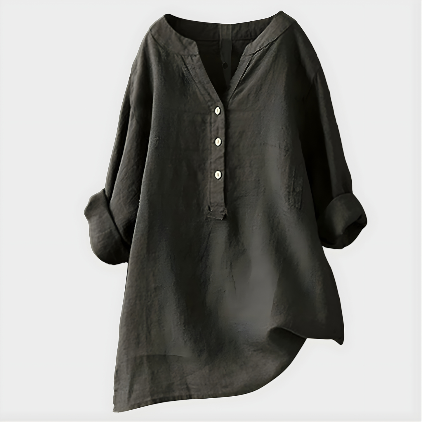 Calyndra | Loose Fit Long Sleeve Blouse