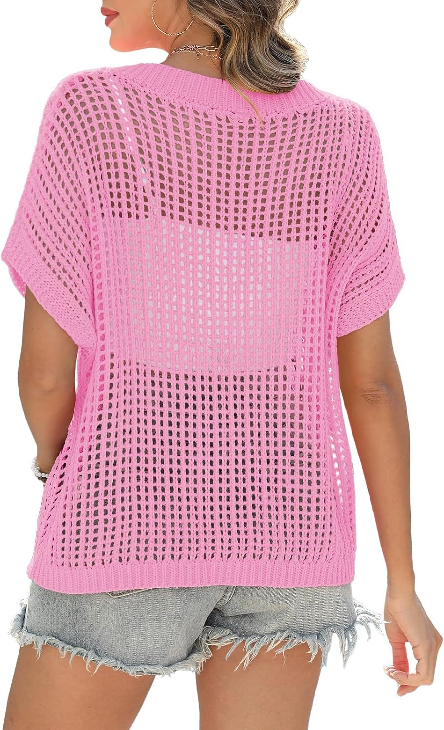 Tahlia | Lightweight Crochet Pullover