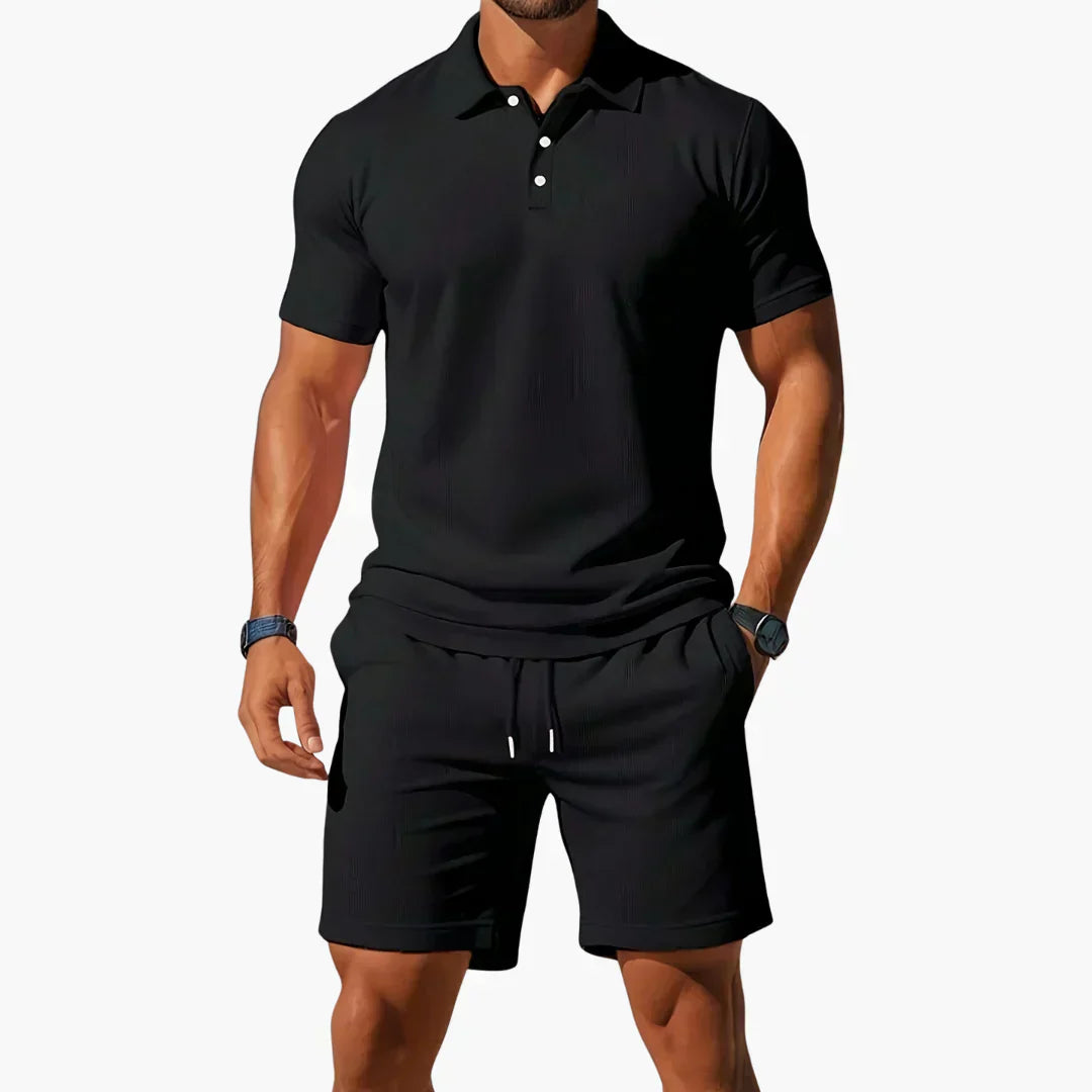 Beckett | Casual Polo Two Piece Set