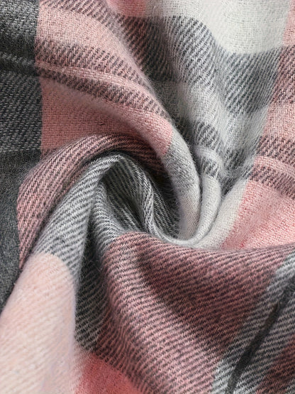Fennora | Soft Flannel Plaid Shirt