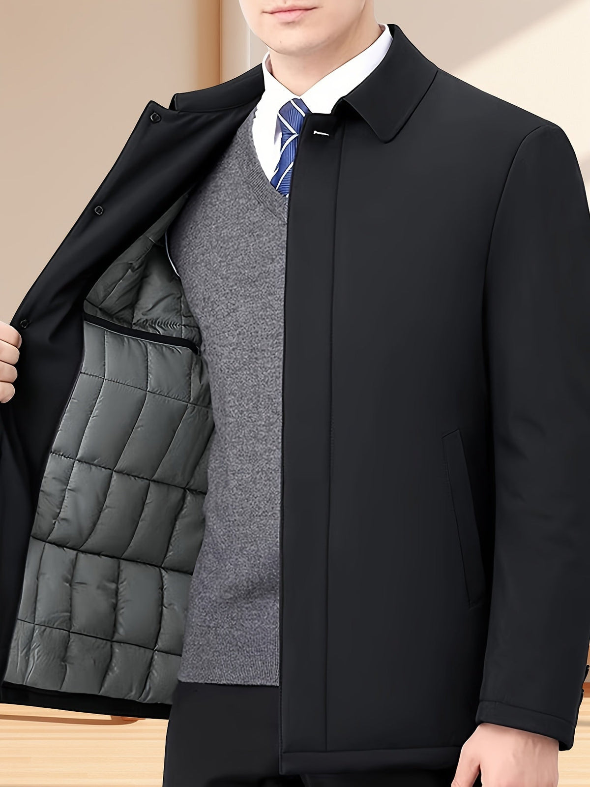 Jarvis | Tailored Quilted Lined Jacket