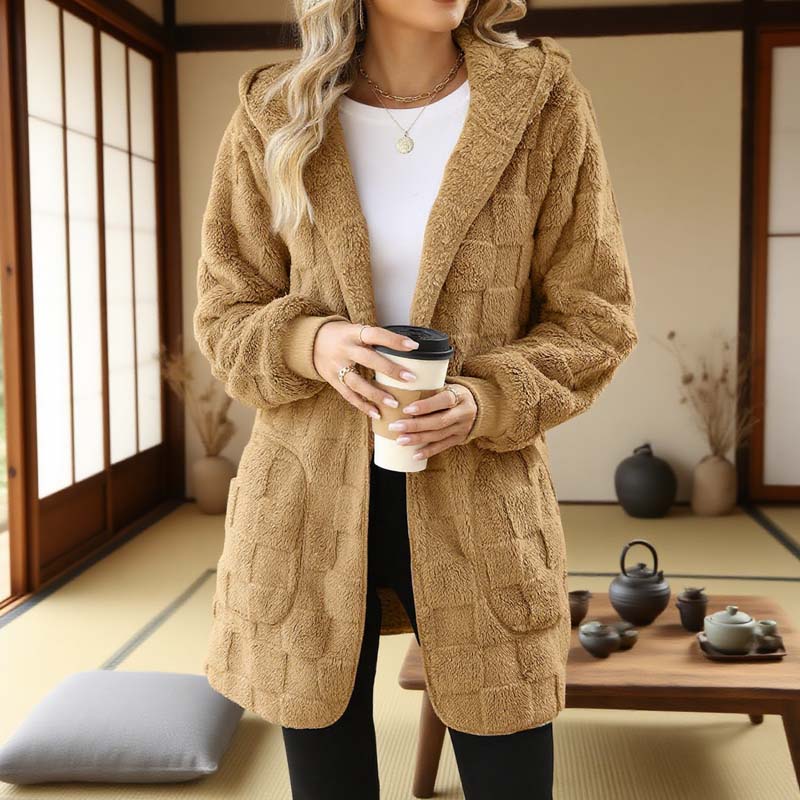 Griselda | Cozy Plush Longline Cardigan