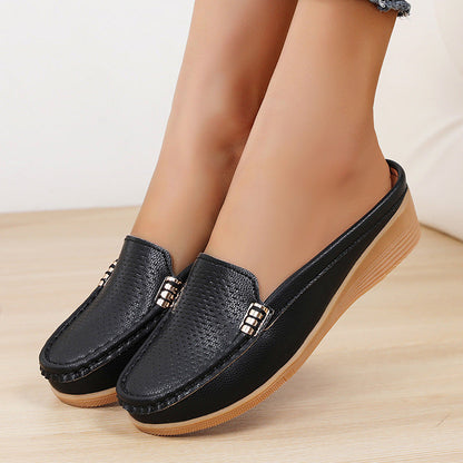 Thessira | Casual Wedge Loafers
