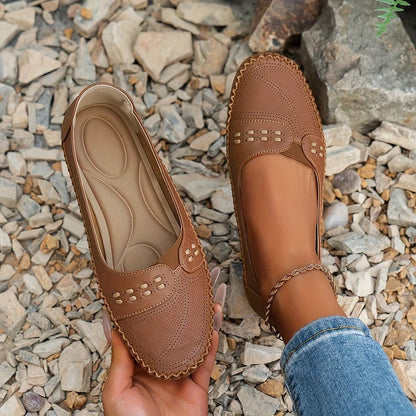 Orvella | Classic Comfort Loafer Flats