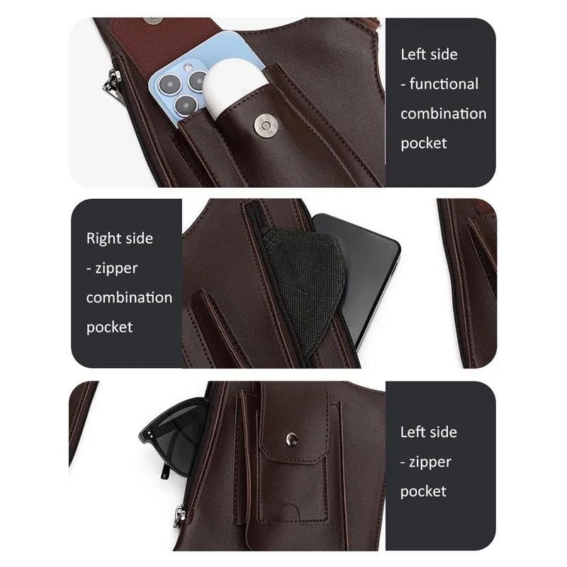 Pellax | Streetwear Adjustable Strap Dual Holster Chest Bag