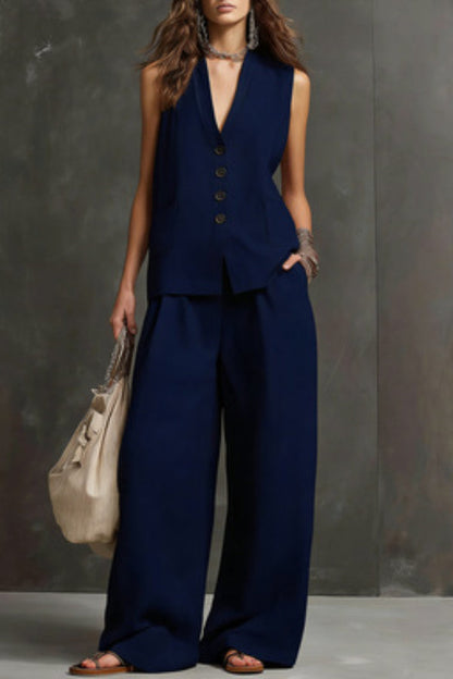 Olivienne | Everyday Linen Two Piece Set