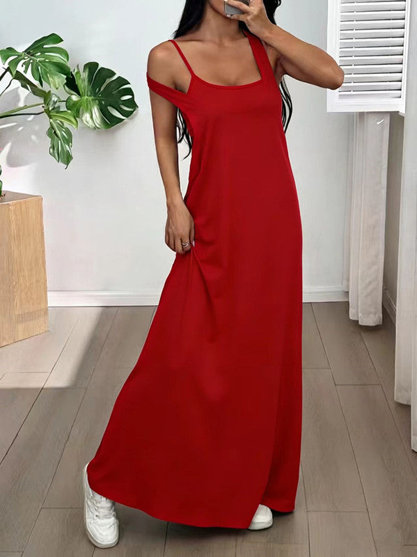Celandra | Relaxed Fit Sleeveless Maxi Dress