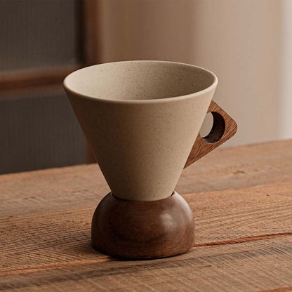 Lavina | Minimalist Cone Coffee Cup Set