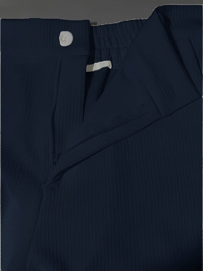 Dempsey | Relaxed Textured Dress Trousers