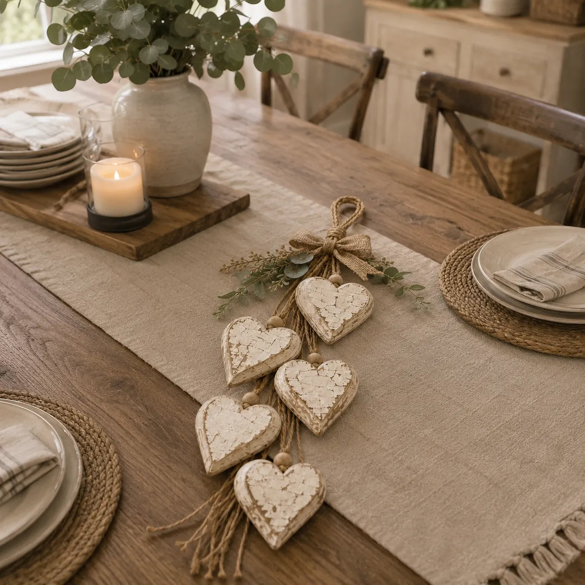 Valoria | Illuminated Heart Wall Hanging
