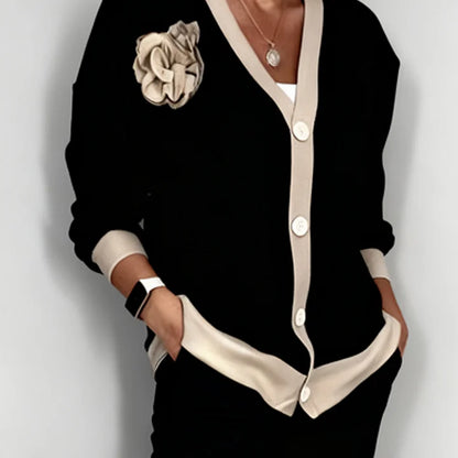 Virelune | Button Cardigan and Trouser Set