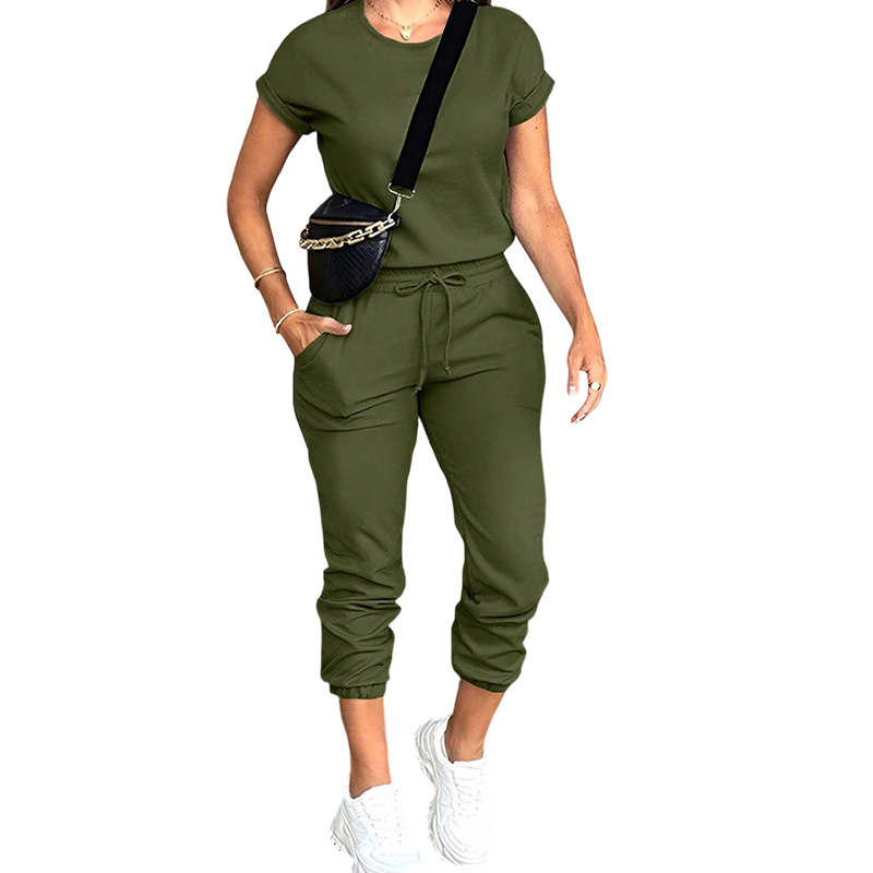 Kaelis | Casual Top and Jogger Set