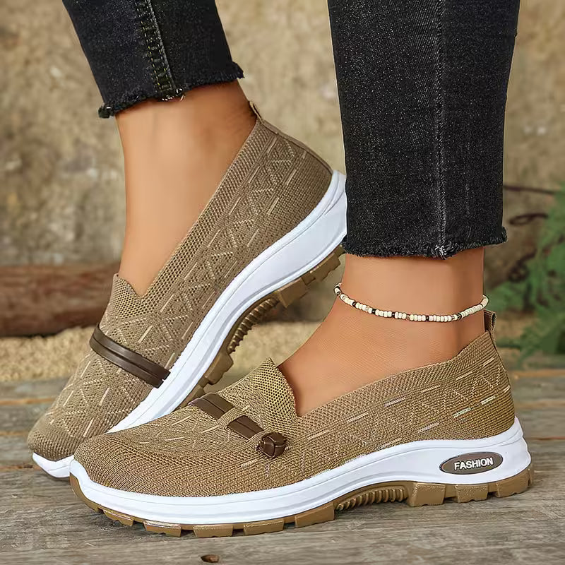 Varelle | Knit Slip On Walking Shoes