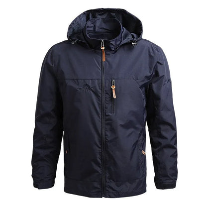 Bertram | Casual Zip Front Hooded Jacket