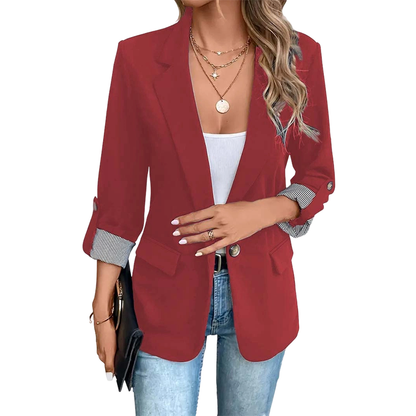 Odeliane | Classic Single Button Blazer