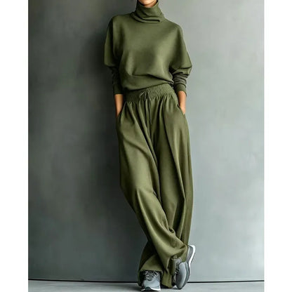 Amarisse | Soft Turtleneck Two Piece Set