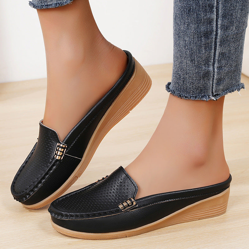 Thessira | Casual Wedge Loafers