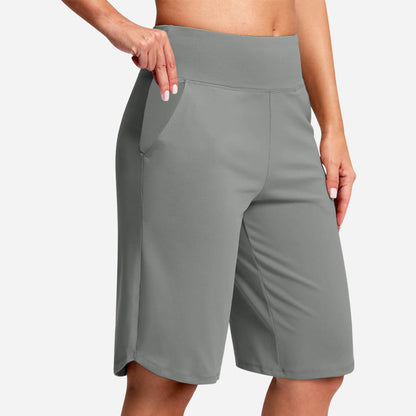 Lavenia | High Waist Comfort Bermuda Shorts