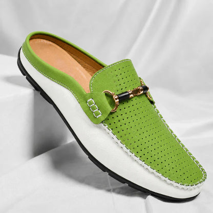 Merrion | Perforated Bit Detail Loafers