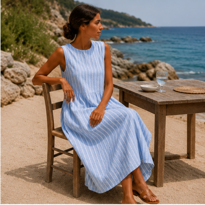 Marielle | Relaxed Stripe Summer Dress
