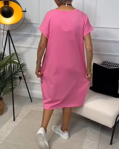 Rosabel | Relaxed Fit Balloon Hem Dress