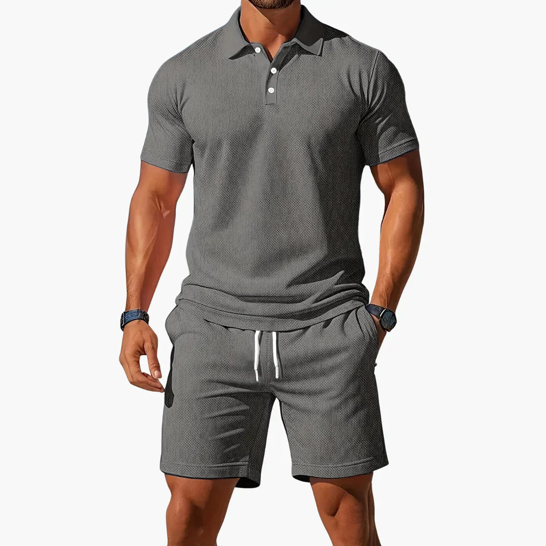 Beckett | Casual Polo Two Piece Set