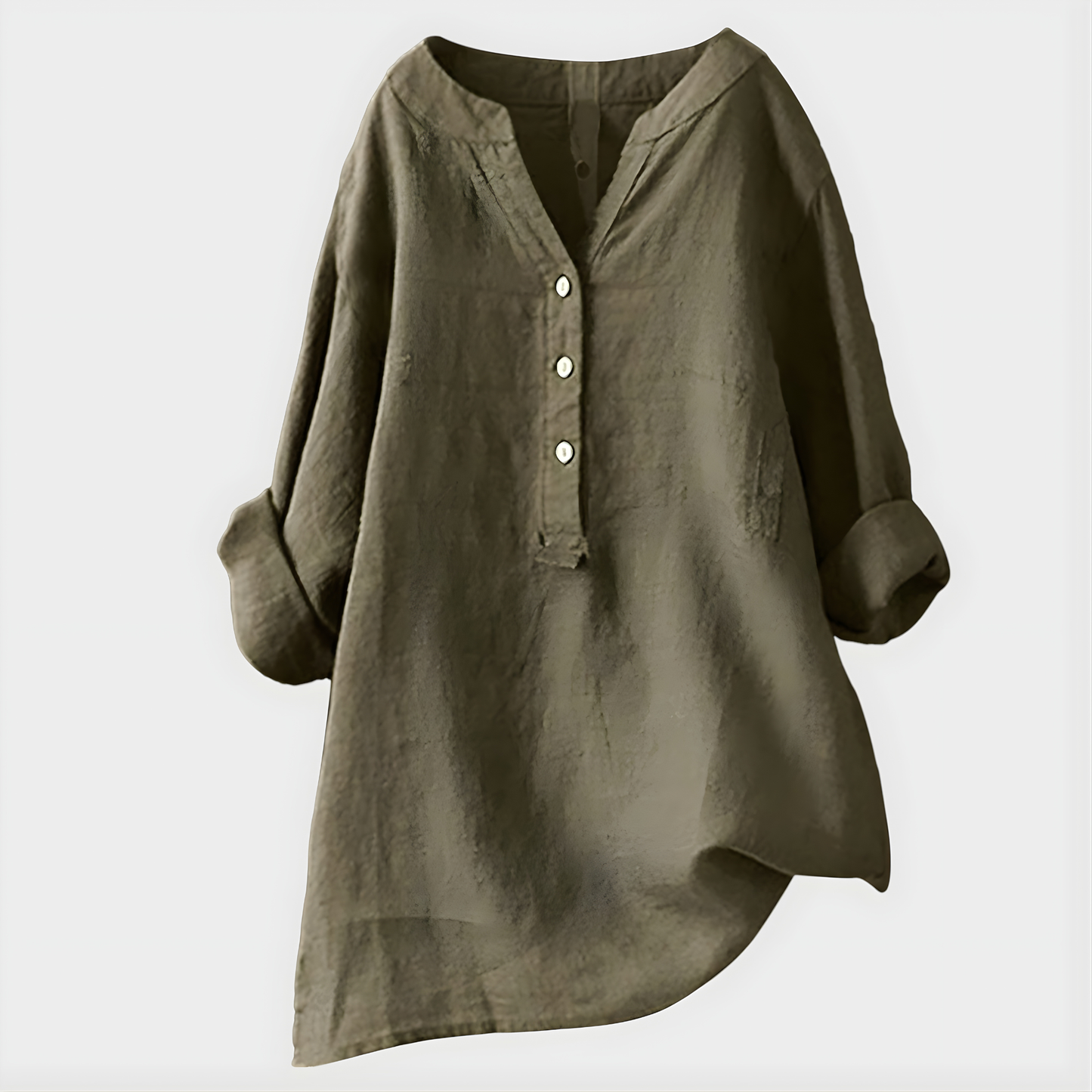 Calyndra | Loose Fit Long Sleeve Blouse
