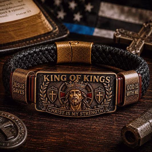 Abner | King of Kings Christian Faith Bracelet