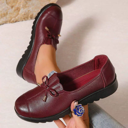 Gwenora | Bow Front Everyday Loafers