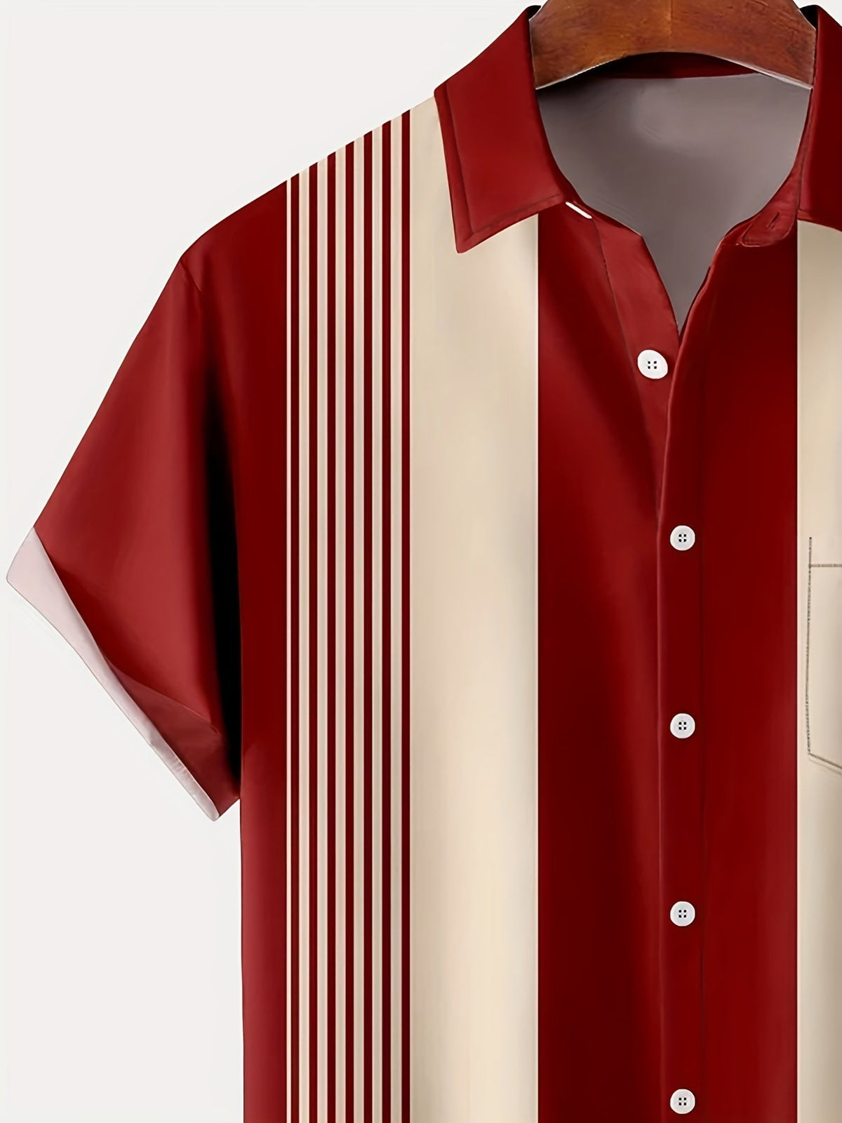 Aster | Retro Stripe Resort Shirt