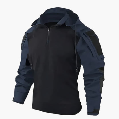Hawthorne | Rugged Contrast Utility Hoodie