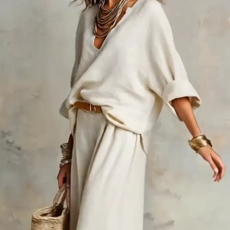 Zarevella | Breezy Linen Two Piece Set