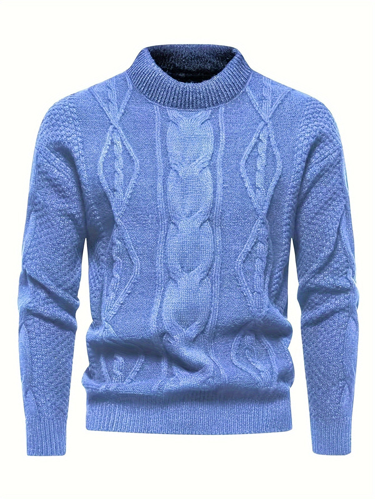 Gannon | Classic Mock Neck Knit Sweater
