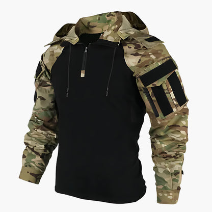 Hawthorne | Rugged Contrast Utility Hoodie