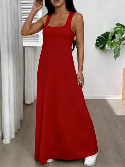 Celandra | Relaxed Fit Sleeveless Maxi Dress