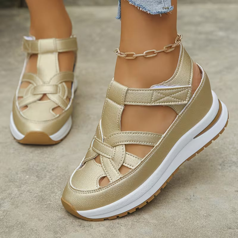Nora | Strappy Platform Walking Sandals