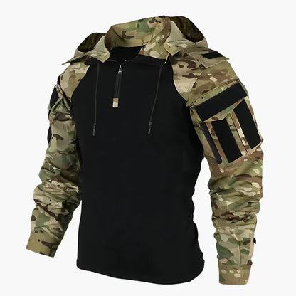 Gavriel | Contrast Panel Utility Hoodie