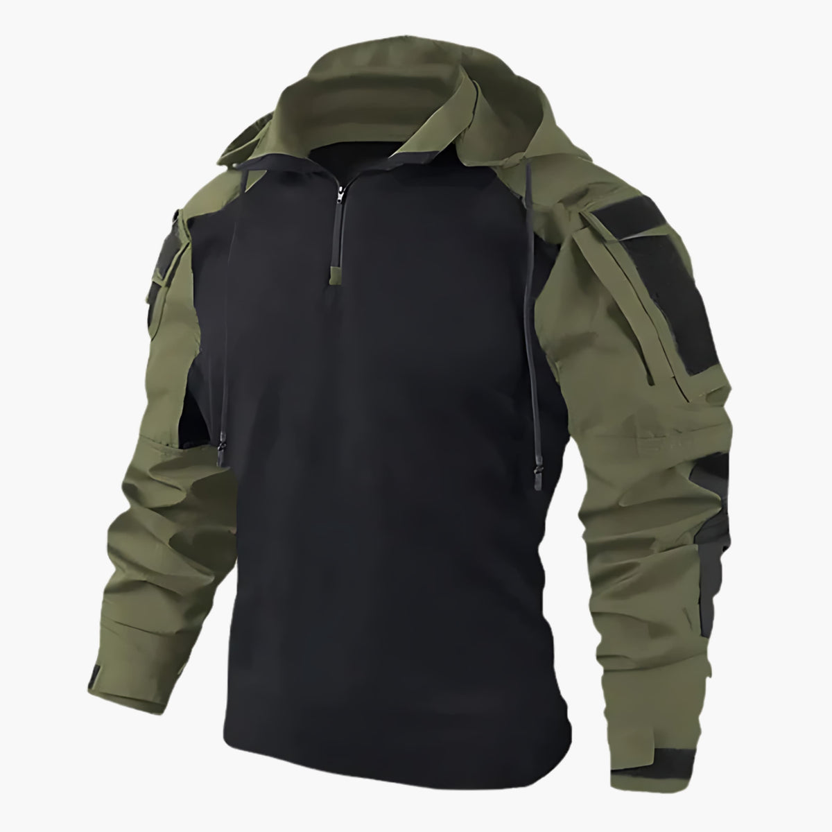Hawthorne | Rugged Contrast Utility Hoodie