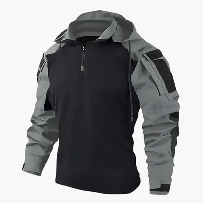 Hawthorne | Rugged Contrast Utility Hoodie