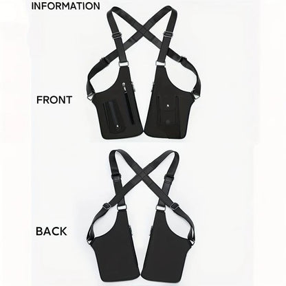 Pellax | Streetwear Adjustable Strap Dual Holster Chest Bag