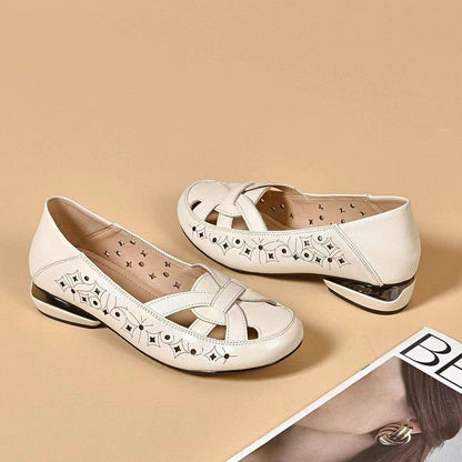 Lunaria | Patterned Slip On Shoes